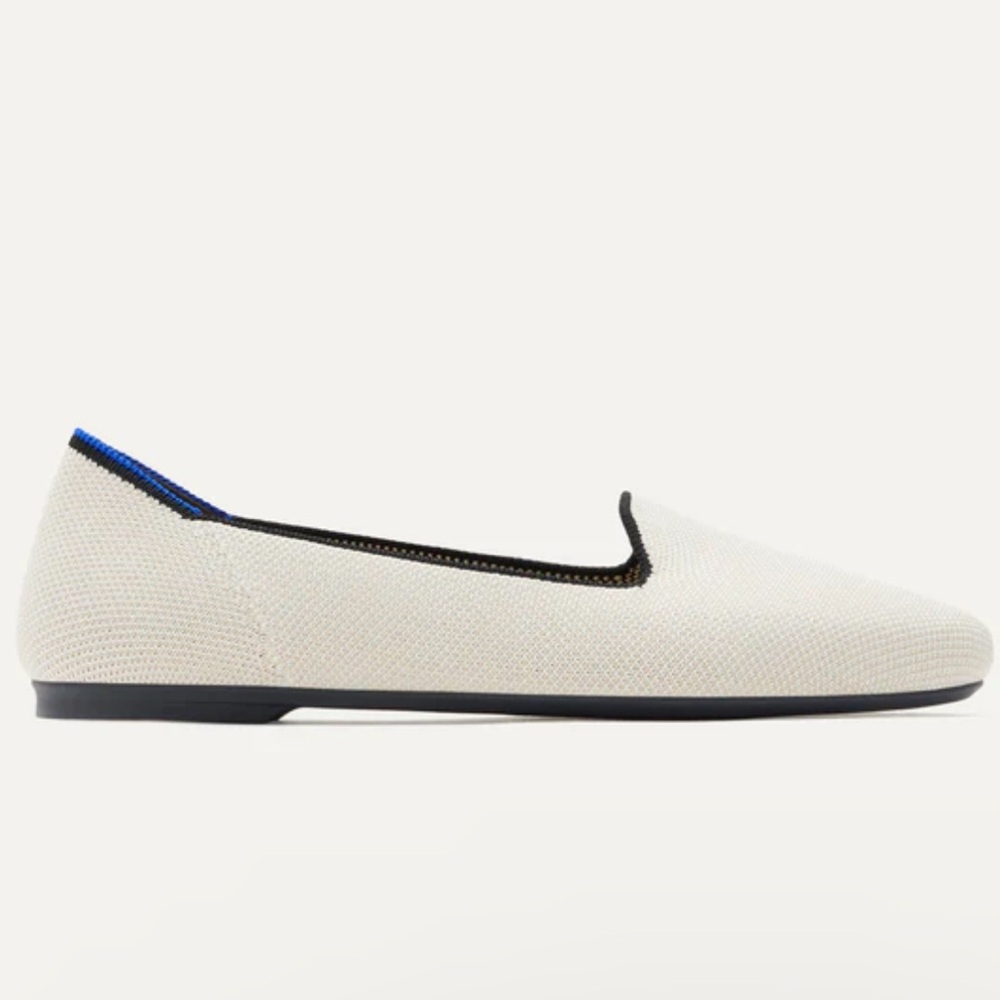 Rothy’s The Lounge Loafer in vanilla. Only worn once!
